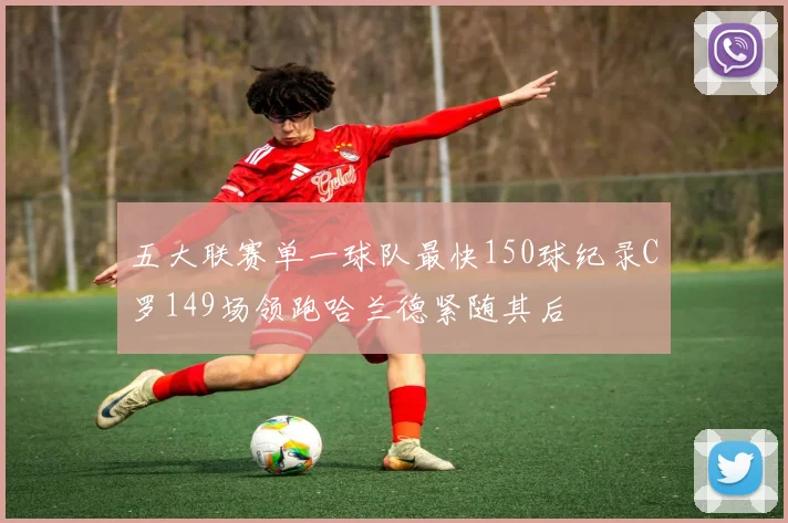 五大联赛单一球队最快150球纪录C罗149场领跑哈兰德紧随其后